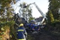 Grossfeuer Einfamilienhaus Siegburg Muehlengrabenstr P1060